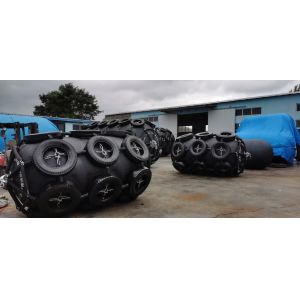 Boat Pneumatic Rubber Fenders With Tyre And Chain