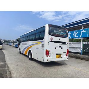 Used Bus Coach Leaf Spring EURO IV 49 Seats Yuchai Engine 245hp 10.5 Meters 2nd