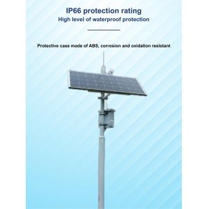 Solar Water Monitoring System For Water Treatment Wastewater Treatment