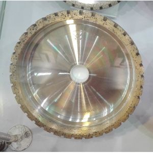 Cheap Diamond wheels for glass beveling machine, with outside segment for sale