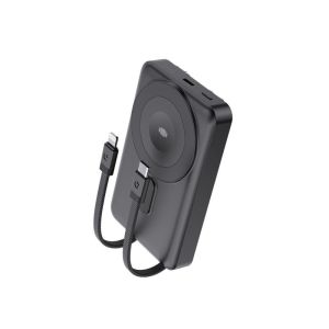 ABS Magnetic Wireless Mini Power Bank 10000mAh For Huawei / IPhones Mobilephone