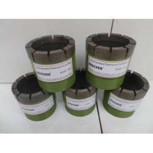 HX NX BX Diamond Core Drill Bits For Double Tube Core Barrel Exploration Core