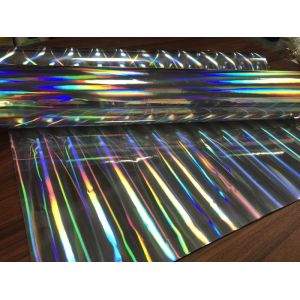 Recyclable Metallized Holographic Paper Sheets / Roll Customized Environment