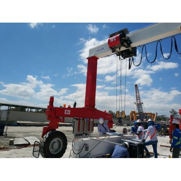 Quality Single Girder Mobile Gantry Crane With 5t Load Capacity In Factory And Workshop wholesale