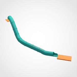 HDPE Fiberglass Playground Slide for Kids 3-12 Years