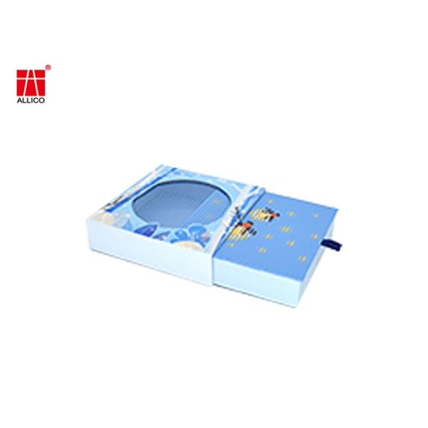 Sliding Drawer Recycled Paper Box Packaging , FSC SGS 30cm X 30cm Gift Box