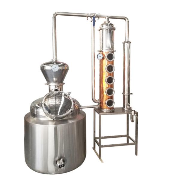 Alcohol Distillation Equipment with 85% Alcohol Degree by GHO Competitive