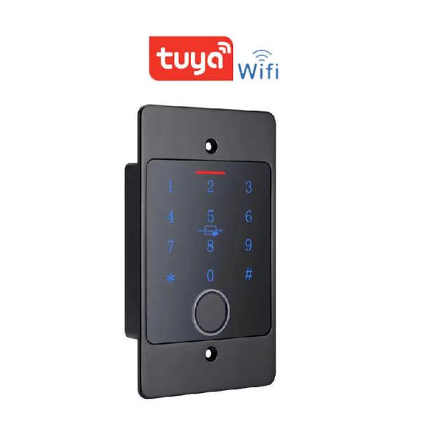 Outdoor Waterproof Metal Fingerprint & Keypad Access Control – Tuya WiFi