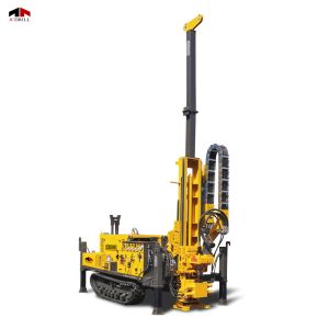China Crawler Mounted Mineral Geological Exploration Core Barrel Wireline Diamond Core Drilling Rig Mud Pump Rotary on sale