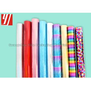 0.64m Laser Foil Roll For Rough Paper Varnish Beer Label Chocolate Packing