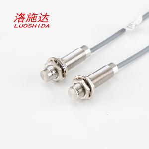 China DC M12 Full Metal Proximity Sensor Cylindrical Inductive Flush Or Non Flush PNP NO Ouput on sale