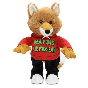 12 inch Music Plush Toys / Talking and walking Fox Plush Toy What Does The Fox