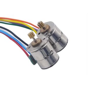 Camera Lenses Mini Stepper Motor 8mm 2 Phase 4 Wire With Copper Gear