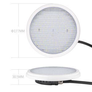 VDE 1800lm ABS Pool Lights AC/DC12V PAR56 18W led swimming pool light