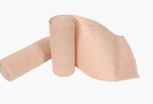 China Permanent Skin Color Polyester, Rubber High Elastic Force Bandage For Medical WL10006 on sale