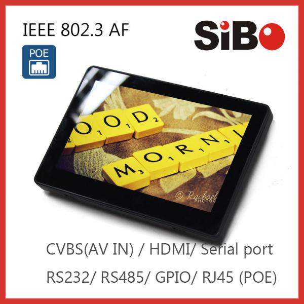 Quality SIBO ring tablet Android 7" on wall touch screen panel with sip intercom system wholesale