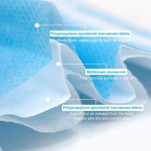 Flu Protective Disposable Medical Surgical Mask , Earloop Procedure Masks