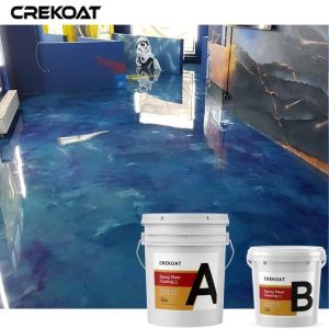 China Commercial Residential Epoxy Floor Coating Metallic Pigments on sale