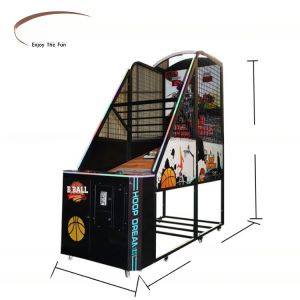 Dreamland Coin Operated Electronic Street Basketball Boy Machine Arcade