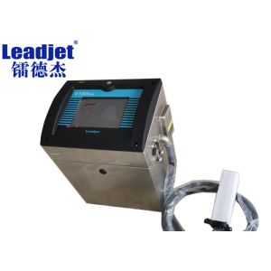 Different Leadjet Continuous Inkjet Printer / Egg Inkjet Printer With Different