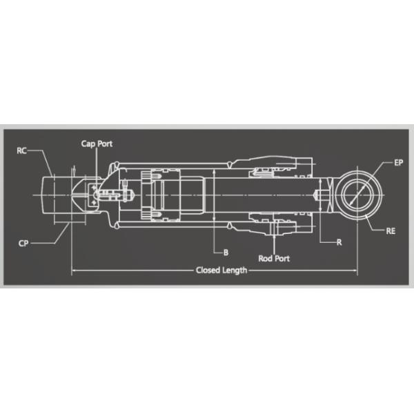 Quality sumitomo hydraulic cylinder excavator spare part LS280EJ wholesale