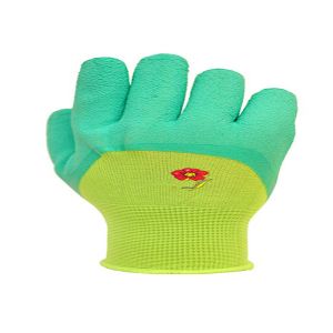 Custom Latex Coated Work Gloves , Ladies Gardening Gloves With Micro Foam