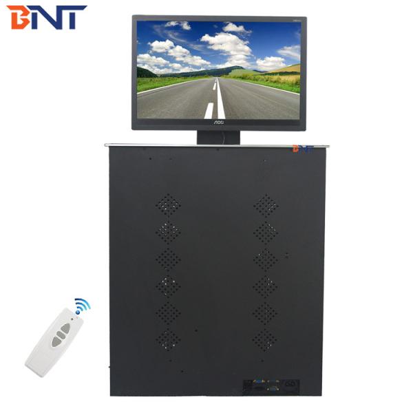 BNT Motorized LCD Monitor Lift For Conference System LCD Lifting Desk Monitor