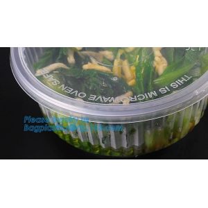 6" Plastic Clear Round Food Serving Bowl,Wholesale Cheap Eco-friendly Food Grade