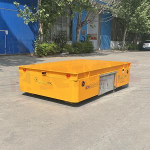 Heavy Duty Battery Powered Industrial 10 Tons Transfer Cart For Mold Handling