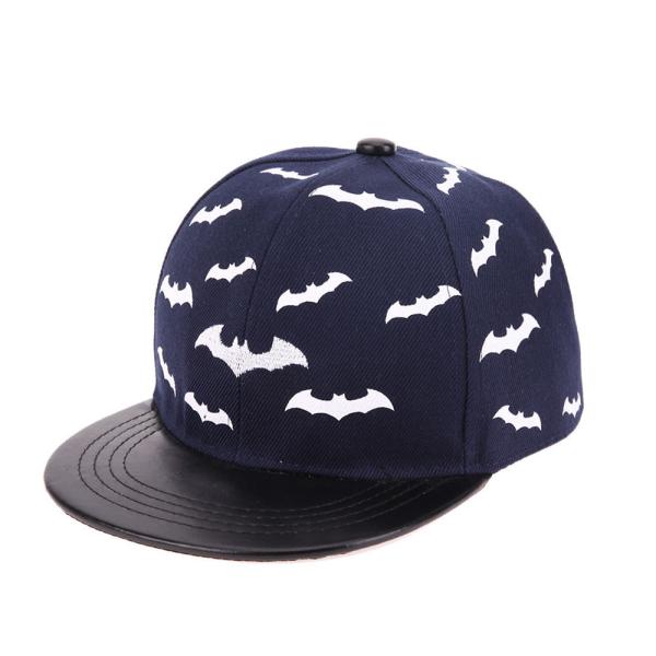 Quality Baby flat brim PU  hat snapback ace brand cap with printed any logo wholesale