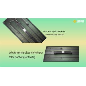 P7.81*7.81 Transparent Led Video Wall Panels 16384 Pixel/Sqm RGB