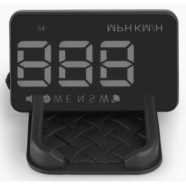Ouchuangbo HUD 3.5 inch Car Head Up Display Windshield Projector Speedometer Overspeed - GPS Satellite 2 Dispaly Mode