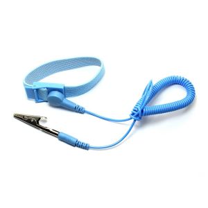 1.8m Adjustable Anti Static ESD Wrist Strap Guard Elastic LEKO Alligator Clip