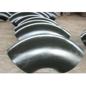 China Polished Carbon Steel Elbow Customized Wall Thickness Welded Connection on sale