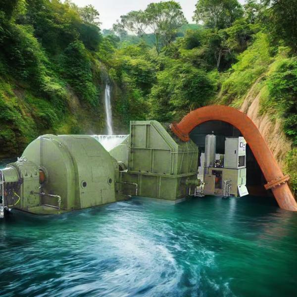 Quality High Efficiency 90-96% with Stainless Steel Runner Pelton Turbine Power Generator wholesale