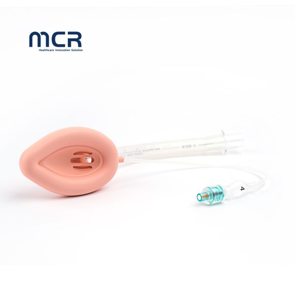 Disposable Flexible Silicone Laryngeal Mask Airway Medical Grade in Sizes 1-5