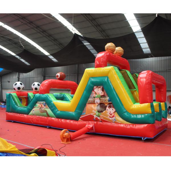 Customized Size Inflatable Bouncer Hamburg Castle Perfect for Obstacle Courses