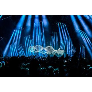 Polyamide Holoflex Transparent 3D Holographic Projection Screen