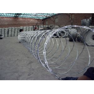 Factory Supply Galvanized Concertina Wire And Razor Barbed Wire For Fence
