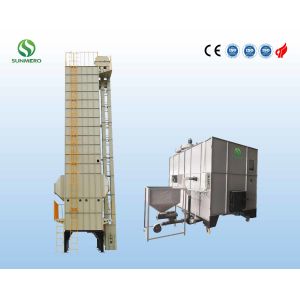 Vertical Stainless Steel Batch Grain Dryer 60 Tons For Paddy Drying