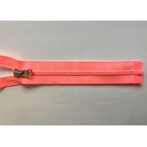 Personality Teeth Replacement Coat Zippers , Open End Invisible Zipper With