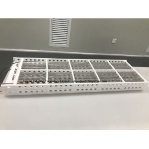 Flat PFA Immersion Tank Heaters Submersible For Etching / Copper Plating Bath