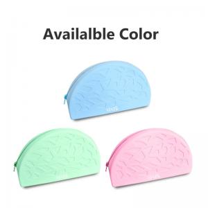 Cheap Silicone Cosmetic Storage Bag Large Capacity Travel Makeup Brush Holder Portable Cosmetic Waterproof Organizer for sale