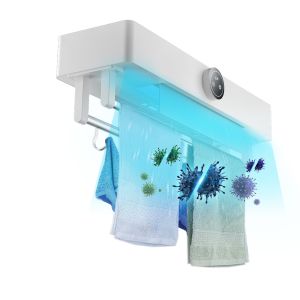 Home Use Uv Disinfecting Towel Rack With Heating Drying Functions