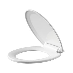 Toilet Seat Cover Soft Closing PP Plastic Different Hinge Available From Xiamen