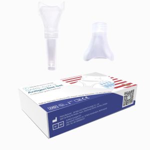 Cheap Class III 99% Accuracy SARS-CoV-2 Antigen Self Test Set Saliva Sample Collector Malaysia 1 test/box for sale