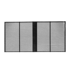 Durable Cabinet Transparent Glass LED Screen For Building Advertising