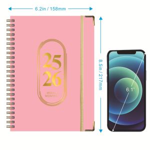 Students' Notebook With Artistic Style Paper Customized Colour