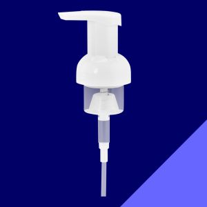 Cheap Polyethylene Mini Foaming Soap Dispenser , Round Soap Dispenser Pump for sale