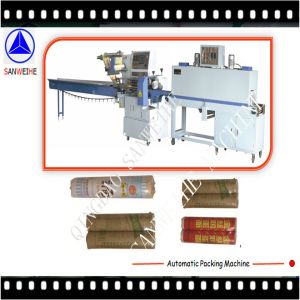 SWC 590 Noodle Packing Machine Automatic 590mm Heat Shrink Packaging Machine
